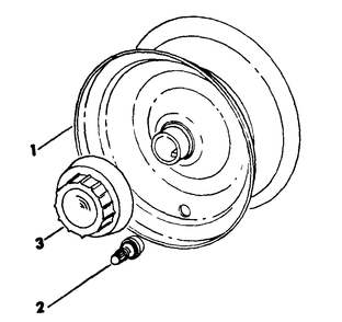 Part Location Diagram of IH-107158-C1 Cub Cadet Wheel, Rear